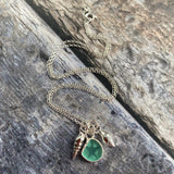 Sea Glass Charm Pendant