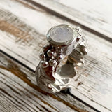 Rainbow Moonstone Ring