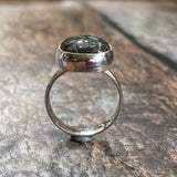 Carved Labradorite Ring