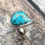 Copper Turquoise Ring