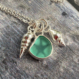 Sea Glass Charm Pendant