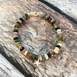 Watermelon Tourmaline Bracelet