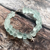 Smooth Glass Nugget Bracelet