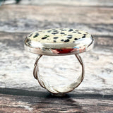 Dalmation Jasper Ring