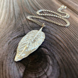 Sage Leaf Pendant