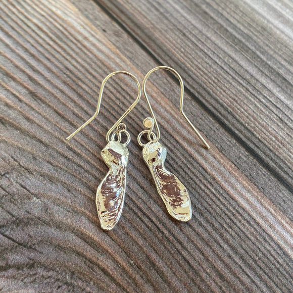 Sycamore Seed Earrings