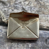 Antique Stamp Holder Pendant