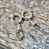 Rutilated Quartz Marquis drops