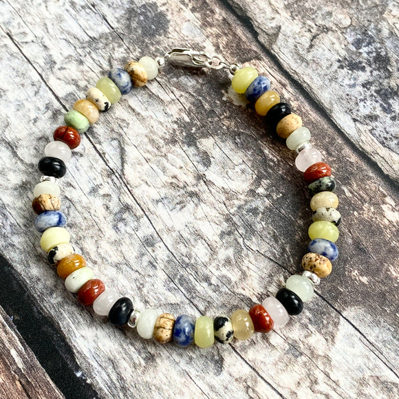 Mixed Gemstone Bracelet