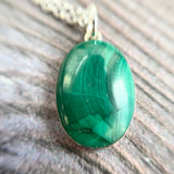 Vintage Malachite pendant