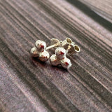 silver granulation studs